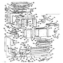 Kenmore 1037986616 body section diagram