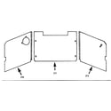 Kenmore 1037986616 optional removable kit no. 700134 diagram