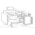 Kenmore 1037003050 30" base cabinet diagram