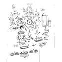 Kenmore 10070901 floor polisher diagram