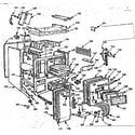 Kenmore 1037684410 body section diagram