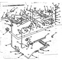 Kenmore 1037684504 burner section diagram