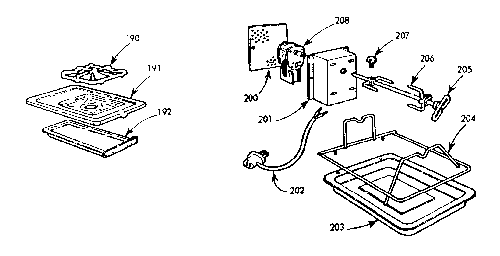 Kenmore 1037684004 optional equipment diagram
