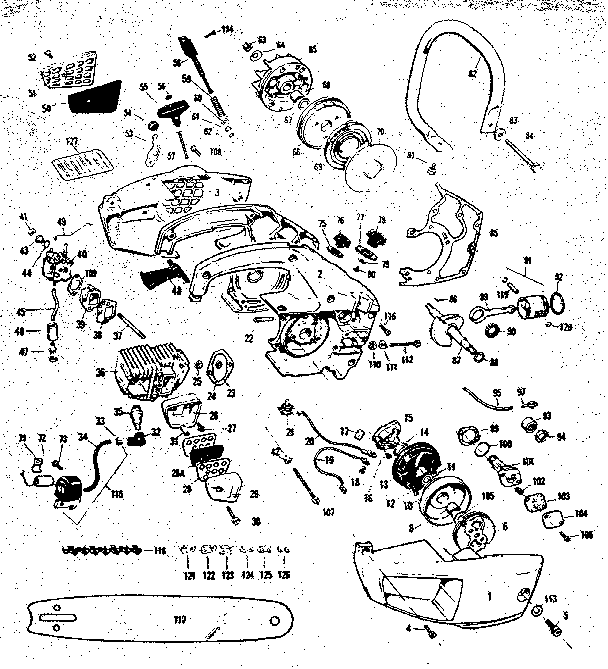 Craftsman 358350832 replacement parts diagram
