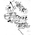 Craftsman 358350830 crankcase assembly diagram