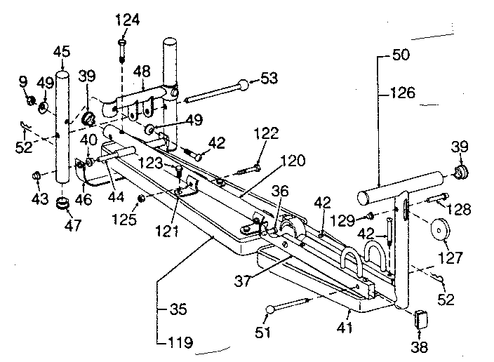 DP 15-8000C bench assembly diagram