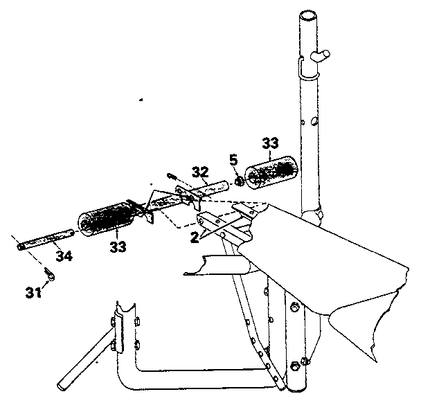 Lifestyler 15665-MEGATEC calf tube assembly diagram