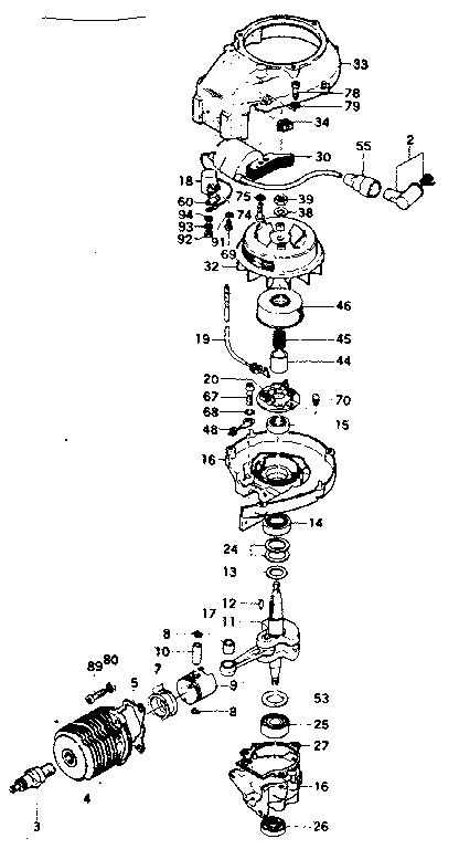 Craftsman 298585130 engine diagram