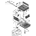 Kenmore 6651696580 dishrack parts diagram