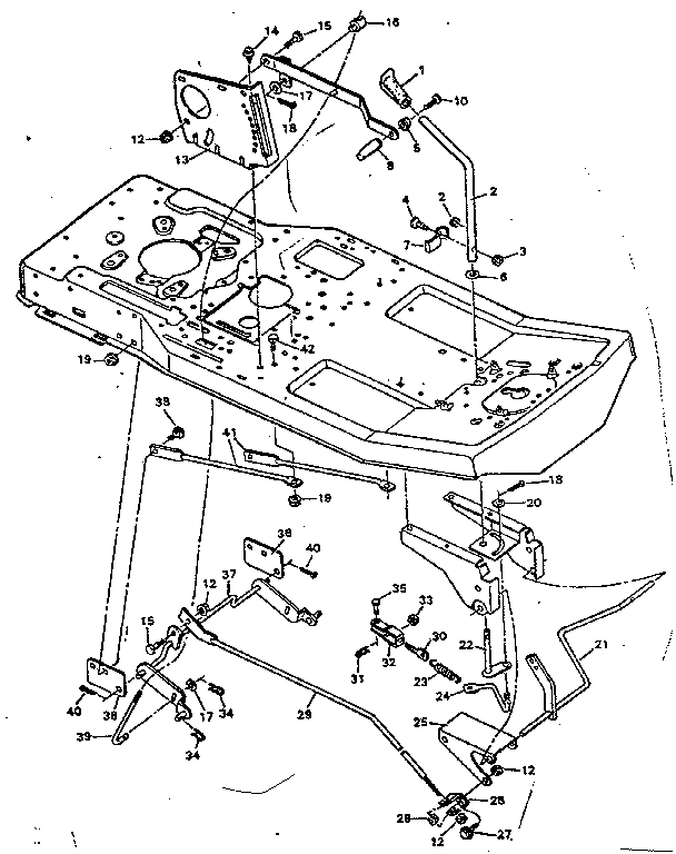 Craftsman 502255661 blade housing suspension diagram