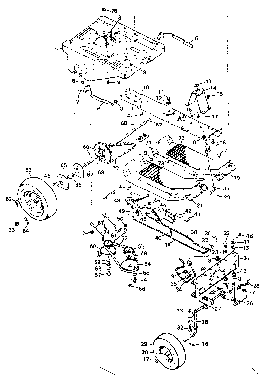 Craftsman 502256031 lower half diagram