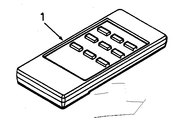 LXI 56497521750 remote control diagram