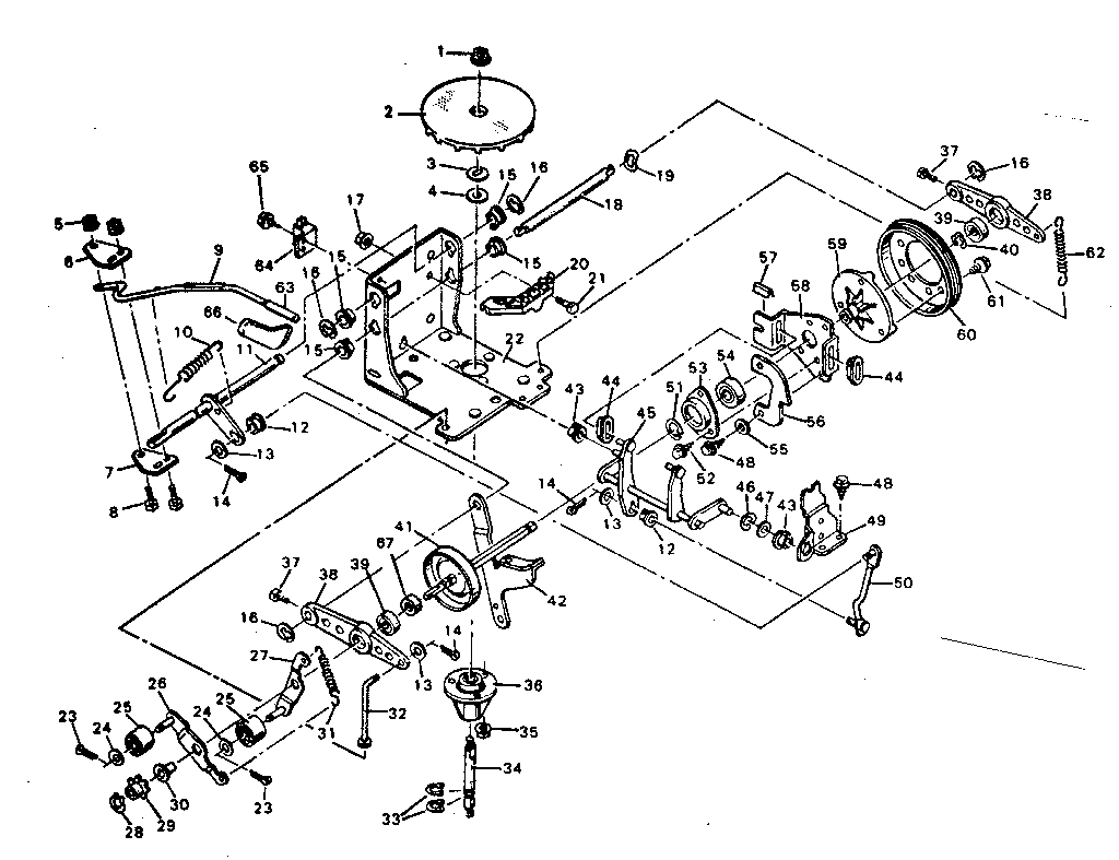 Craftsman 502254150 transmission diagram