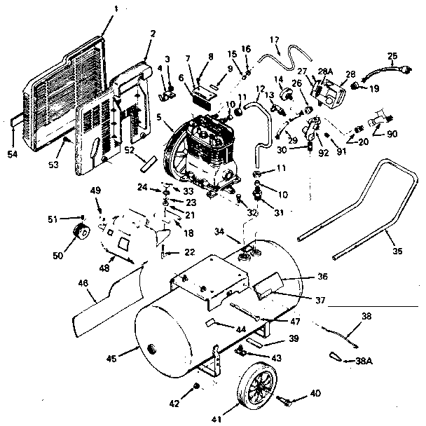 Craftsman 919176850 replacement parts diagram