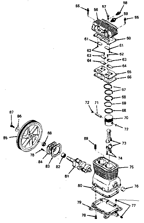 Craftsman 919176850 compressor pump diagram diagram