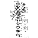 Craftsman 358356101 carburetor assembly part no. 530-035094 diagram