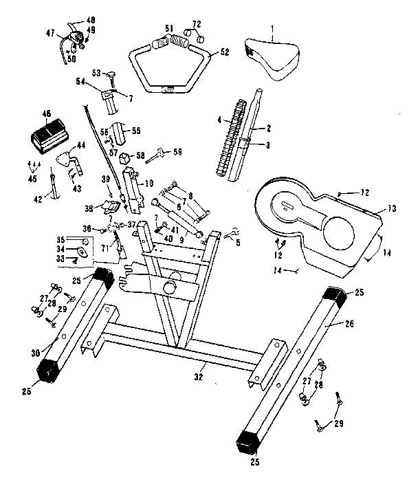 MCA Sports FY-95 main frame diagram