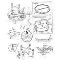 Sears 211264420 frame assembly diagram
