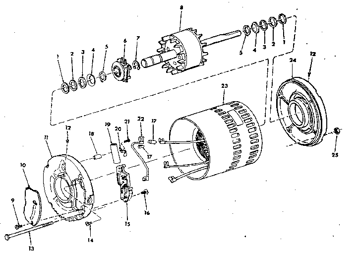 Craftsman 113213170 motor diagram