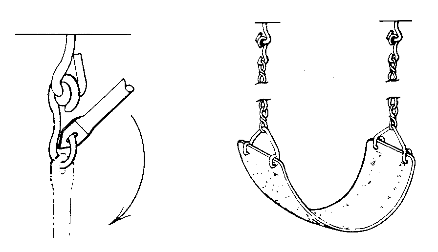 Sears 70172093-0 trapeze bar and swing assembly diagram