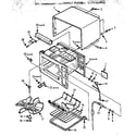 Kenmore 5668824680 cabinet parts diagram