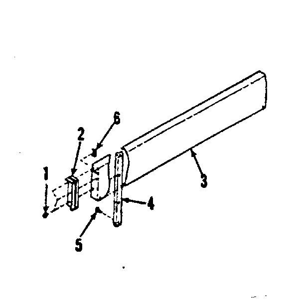 Kenmore 9114698612 optional backsplash diagram