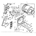 Kenmore 11087850800 bulkhead parts diagram