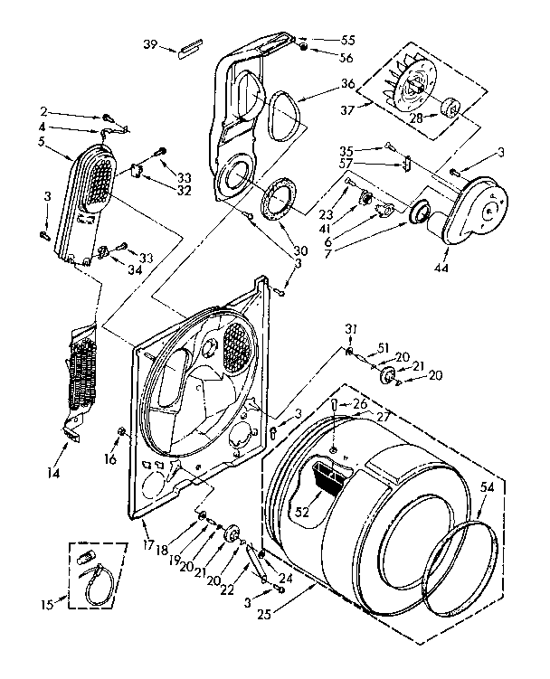 Kenmore 11086862600 bulkhead parts diagram