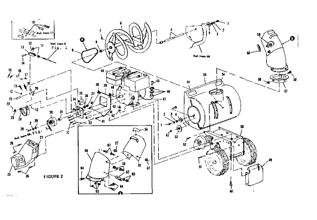 Craftsman 53590600 motor assembly diagram