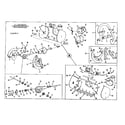 Craftsman 53611600 auger and gear case assembly diagram