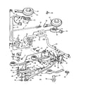 Kenmore 1037964400 burner section diagram