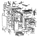 Kenmore 1037665000 body section diagram