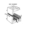 Kenmore 62495660 heat exchanger diagram