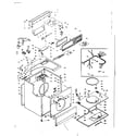 Kenmore 1106308802 machine sub-assembly diagram