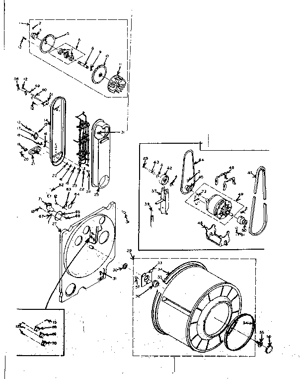 Kenmore 1106408900 bulkhead assembly diagram