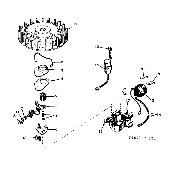 Craftsman 53691184 magneto diagram