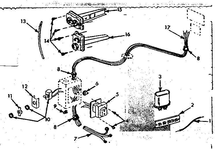 Kenmore 8676610 control box diagram
