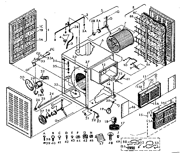 Kenmore 56561723 functional replacement parts diagram