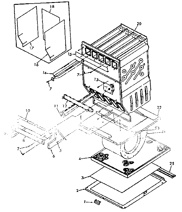 ICP VG-105AE-1R heat exchanger diagram