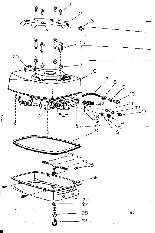 Craftsman 21758512 power head diagram