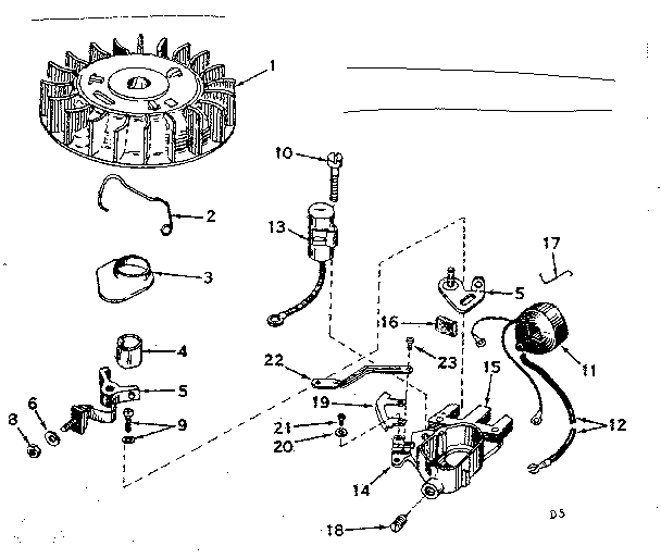 Craftsman 21758512 magneto diagram
