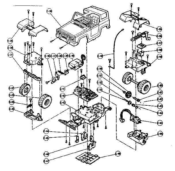 Sears 636543270 replacement parts diagram