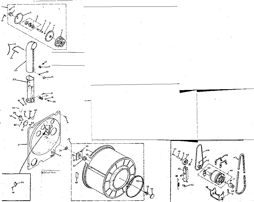Kenmore 1106508700 bulkhead assembly diagram