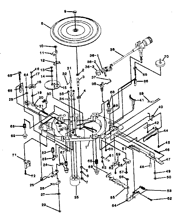 LXI 13291885350 record changer diagram