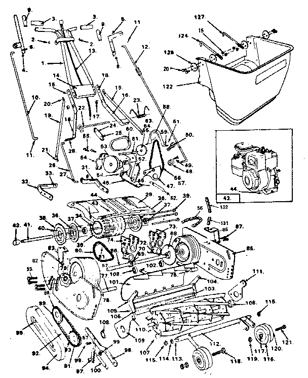Craftsman 328815520 replacement parts diagram