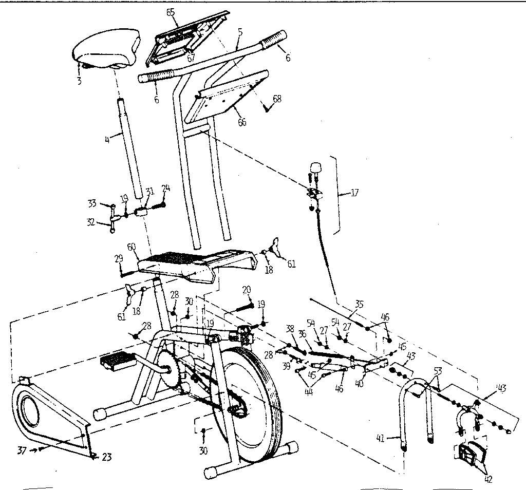 Vitamaster PRO-1000 replacement parts diagram