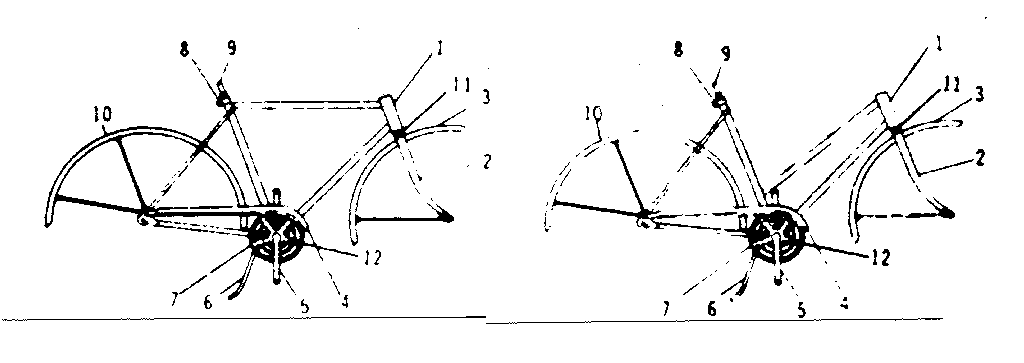 Sears 502455450 frame assembly diagram