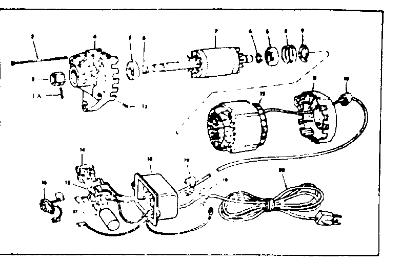 Craftsman 11324140 motor diagram