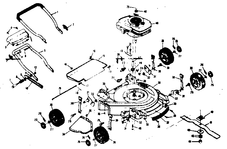 Craftsman 13190307 unit parts diagram