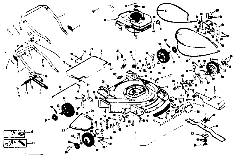 Craftsman 13197870 unit parts diagram